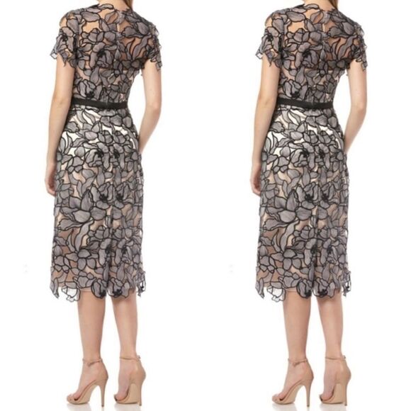 BHLDN + JS COLLECTION Soutache Lace midi dress